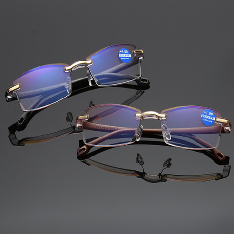 Mode nouveau unisexe Anti-bleu lumière lunettes de lecture + 1.0 à + 4.0 YJ008 ► Photo 1/1