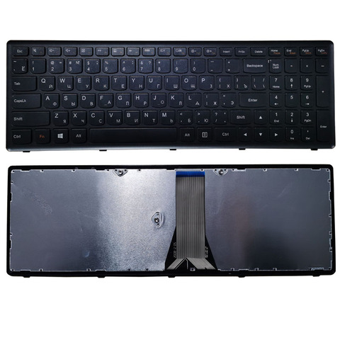 Nouveau!!! Clavier russe pour Lenovo IdeaPad G500S G505S G510S S500 FZ510 Flex 15 Z505 RU clavier lapotat noir ► Photo 1/4