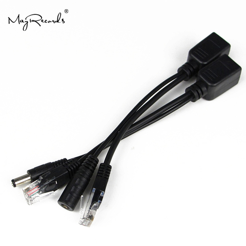 Câble POE alimentation Passive au-dessus du câble | Adaptateur Ethernet, séparateur de POE, Module d'alimentation électrique 12-48v pour caméra IP ► Photo 1/3