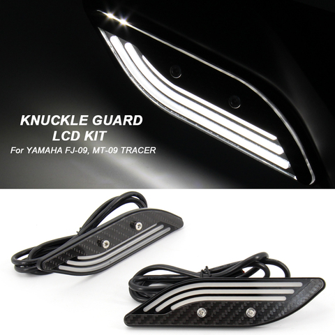 Pour YAMAHA MT09 traceur FJ-09 traceur de MT-09 2014 - 2017 moto main garde lumières décoratives Knuckle garde Kit LED ► Photo 1/6