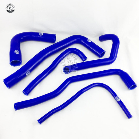 Kit de tuyau de radiateur en Silicone pour SAAB 9000, 91-98, B204, B234, 2.0 et 2.3 AERO, 6 pièces, rouge/bleu/noir ► Photo 1/4