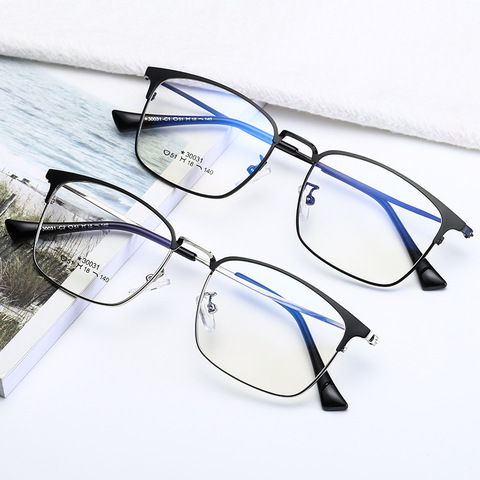 Lunettes de lecture rétro Anti-bleu pour homme et femme, Protection d'ordinateur, verres correcteurs pour le bureau ► Photo 1/5