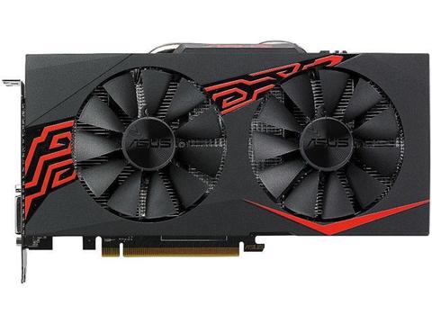 ASUS – carte graphique RX570, 4 go GDDR5, 3.0 bits, pièce d'occasion, pour ordinateur de bureau gamer, PCI Express ► Photo 1/5