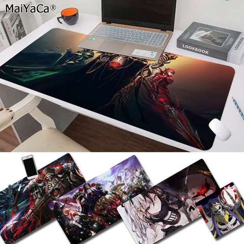 MaiYaCa-souris de bureau avec personnages Overlord de Gaming, tapis de souris souple, Version vitesse/contrôle ► Photo 1/6