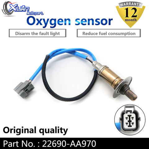 XUAN oxygène O2 sonde Lambda capteur de rapport de carburant d'air 22690-AA970 pour SUBARU FORESTER IMPREZA LEGACY 1.5 2.0 2004-2011 22690-AA831 ► Photo 1/6