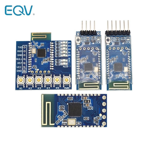 Module Zigbee Bluetooth JDY-24M 5.0 MESH BLE JDY-24 maître esclave à travers la plaque de Base avec boutons ► Photo 1/6