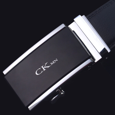 CKMN marque véritable ceinture de cuir pour hommes ceinture de luxe automatique pour hommes ceinture de créateur de mode hommes de haute qualité ceinture hommes ► Photo 1/6