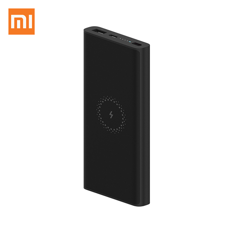 Xiaomi sans fil batterie d'alimentation 10000mAh jeunesse WPB15ZM USB C Mi Powerbank 10000 Qi rapide sans fil chargeur Portable charge pauvreté ► Photo 1/6