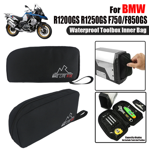 Pour BMW R1200GS R1250GS Adventure F850GS F750GS 2004-2022 Werkzeug Taschen pour aluminium étanche boîte à outils boîte à outils sac intérieur ► Photo 1/6