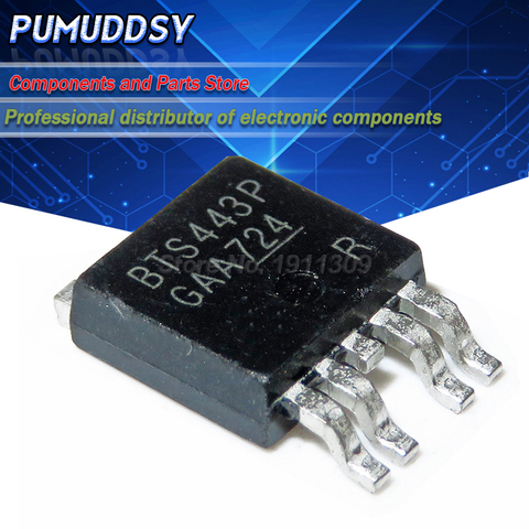 10 PIÈCES BTS443P TO252 BTS443 À-252 SMD IC ► Photo 1/1