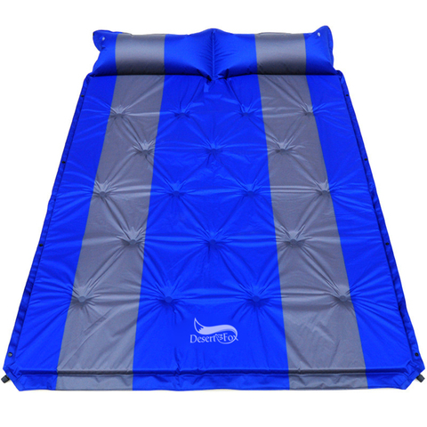 Desert & Fox-matelas à Air auto-gonflant pour 2 personnes, oreiller à Air, matelas de Camping gonflable ► Photo 1/6