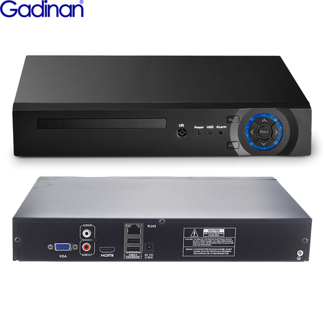 Gadinan – caméra IP de vidéosurveillance, enregistreur vidéo DVR, 32 canaux, 5mp, NVR H.265, ONVIF, 4K, sécurité, prend en charge 2 ports HDD 8TB ► Photo 1/6