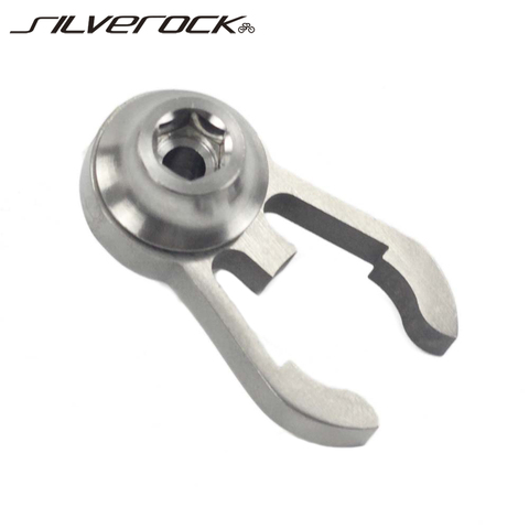 SILVEROCK – receveur de guidon en titane avec boulon, antirouille pour vélo pliant Brompton 11g ► Photo 1/1