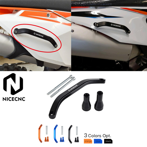 NICECNC moto en aluminium poignée arrière pour KTM 125 200 250 300 350 400 450 SX SXF XC XCF 2022 ► Photo 1/6