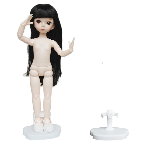 Support debout blanc en plastique pour poupée 1/6 BJD, accessoires de 30CM, 5 pièces ► Photo 1/5