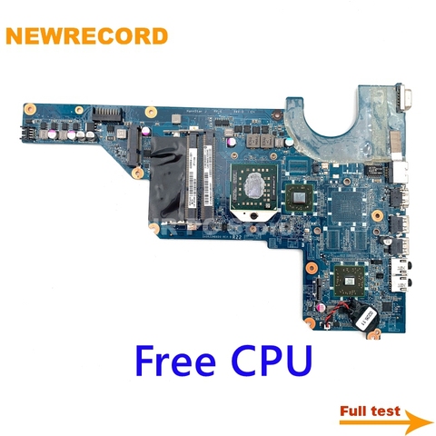 NEWRECORD – carte mère d'ordinateur portable 638856 – 001, pour hp G4 G7 G4-1000 G7-1000, carte mère d'ordinateur portable, DDR3, CPU gratuit, test complet ► Photo 1/6