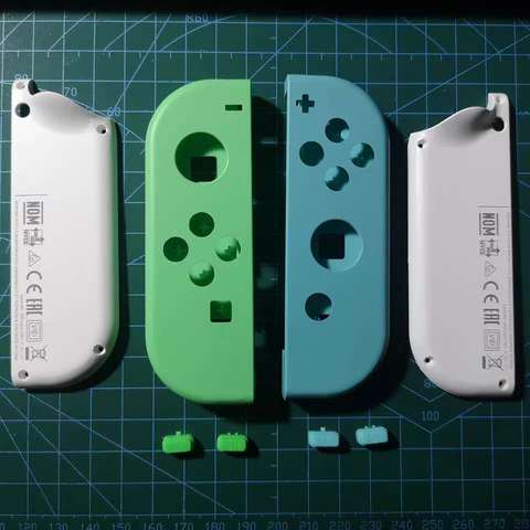 Ensemble complet de boutons de déclenchement SR SL, R, ZR, ZL, ABXY, boîtier de commutateur, pour contrôleur nintendo Switch NS JoyCon ► Photo 1/6