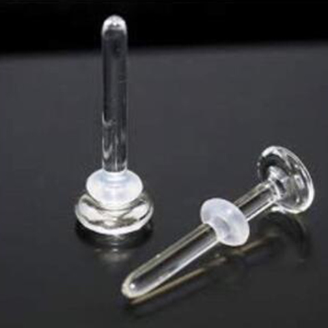 Anneaux de retenue de nez en verre Pyrex 18G-10G, bijoux de corps, boucles d'oreilles, Piercings nasaux, 2022 ► Photo 1/6