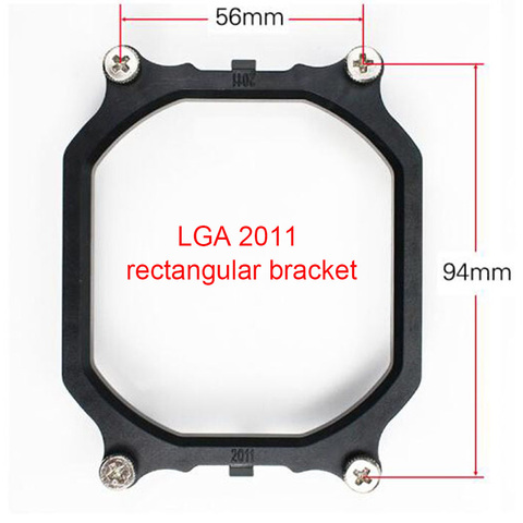 Pour X79 carte mère socket rectangulaire intel LGA2011 support de refroidisseur de processeur 2011 support de processeur en plastique stents cadre ► Photo 1/4