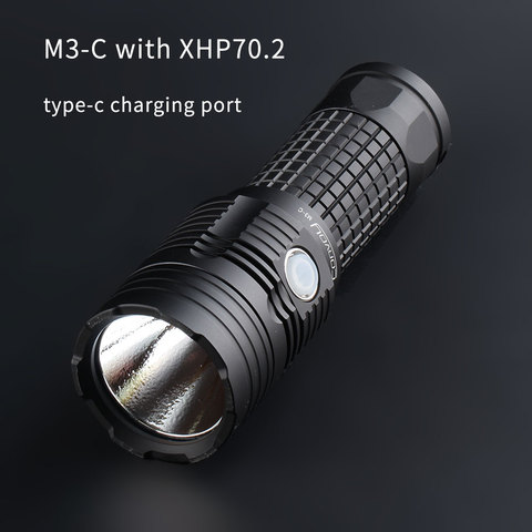 Convy – lampe de poche M3-C rechargeable, torche, avec XHP70.2,26650 ► Photo 1/6