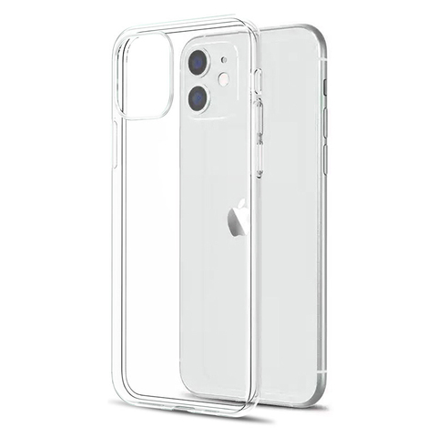 Étui transparent Ultra mince pour iPhone 11 12 Pro Max XS Max XR X Silicone souple pour iPhone 5 6 6s 7 8 SE 2022 coque arrière pour téléphone ► Photo 1/6