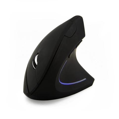 Souris sans fil Rechargeable USB 2.4GHz souris de jeu verticale 800 1600 2400 DPI souris d'ordinateur ergonomique pour ordinateur portable bureau ► Photo 1/6