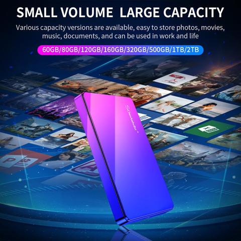 Disque dur externe USB HDD, dispositif de stockage, ordinateur de bureau, Notebook ► Photo 1/5