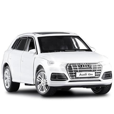 Nouveau 1:32 échelle Audi Q5 Sport SUV voiture retirer son et lumière portes moulé sous pression jouet modèle Collection cadeau V421 ► Photo 1/6