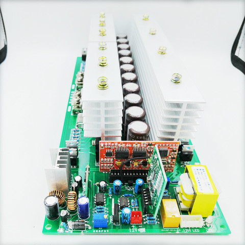 Carte onduleur à onde sinusoïdale pure, identifiant automatiquement la tension cc vers AC 12V ~ 96V 5600W ~ 19000W, 24V, 36V, 48V, 60V, 72V ► Photo 1/6