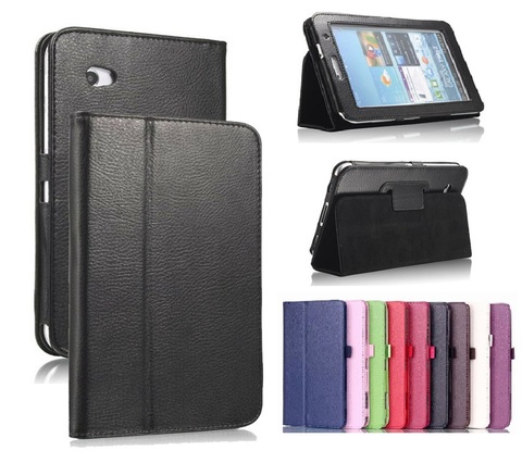 Coque intelligente en cuir PU pour Samsung Galaxy Tab 2, 7.0 pouces, support magnétique intelligent, pour Samsung Galaxy Tab 2, P3100 P3110 ► Photo 1/6