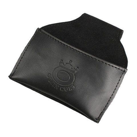 Pochette noire en cuir pour billard, porte-craie avec Clip, accessoires de billard ► Photo 1/6