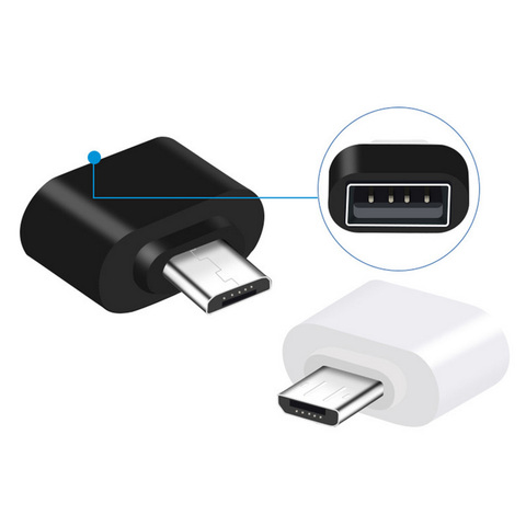Convertisseur Micro USB vers USB pour tablette Android Usb 2.0 Mini câble OTG adaptateur USB OTG adaptateur convertisseur Micro femelle ► Photo 1/4