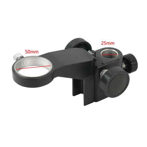 Support de Microscope numérique électronique réglable, 50mm de diamètre, appareil photo, support d'objectif, bras, accessoires d'équipement de Microscope ► Photo 1/4