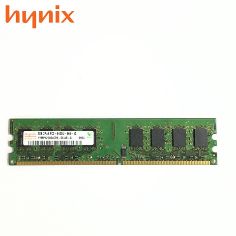 Hynix – barrette de RAM DDR2/DDR3 1/2/4 go pour ordinateur de bureau, Module de mémoire vive, fréquence 667/800/1333/1600MHZ, PC2, 1600 ► Photo 1/6