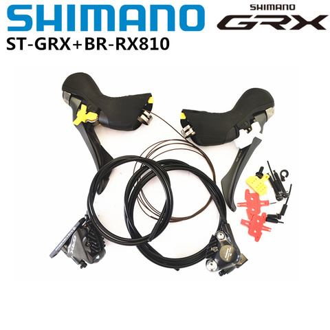SHIMANO – frein à disque mécanique de vélo de route GRX ST-GRX BR-RX810, 1x11 vitesses, levier de vitesses, RX810, montage à plat ► Photo 1/6