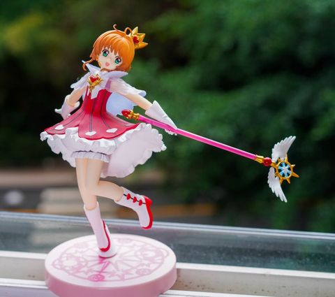 En stock! KINOMOTO – carte originale SAKURA Captor Sakura, figurine d'action, modèle de jouets de collection, 2022 ► Photo 1/5