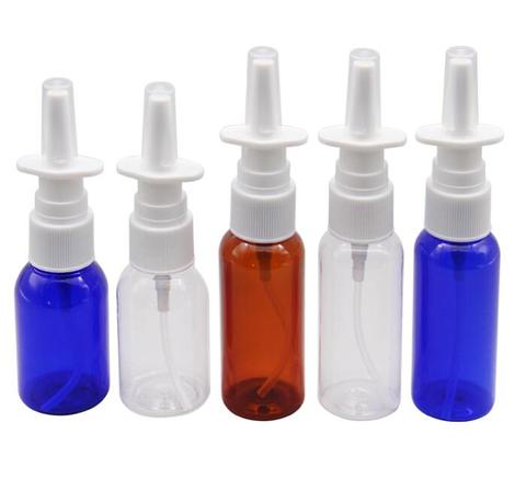 1 PIÈCES 10ml/20ml/30ml Blanc Vide Vaporisateur Nasal En Plastique Bouteilles Pompe Pulvérisateur Brume Vaporisateur Nasal Rechargeable Bouteille Emballage ► Photo 1/3