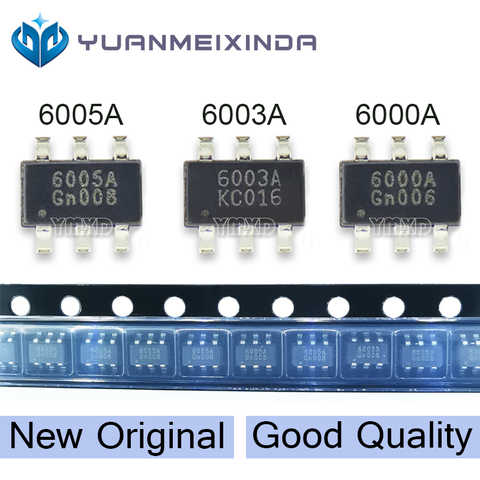 Puce de gestion de l'alimentation IC 6005A 6003A 6000A PF6005AG PF6003AG PF6000AG SOT23-6, 5 pièces, nouvelle puce de gestion de l'alimentation, originale, meilleure qualité ► Photo 1/6