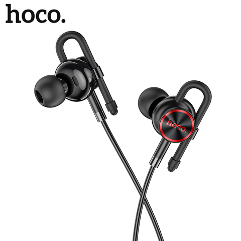 HOCO – ecouteurs intra-auriculaires filaires, stéréo, HD, haute qualité, oreillettes filaires, 3.5mm, avec micro, pour iPhone Xiaomi ► Photo 1/6