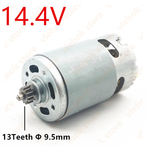 Moteur électrique pour perceuse à 13 dents, moteur de remplacement 14.4V, pour BOSCH GSR14.4-2-LI, PSR 14.4 li-2 PSR14.4LI-2 PSR1440LI-2 GSR 14.4-2-li ► Photo 1/4