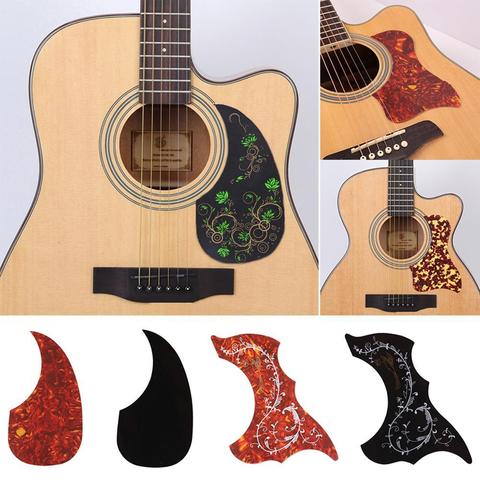 Guitare professionnelle Pickguard Folk acoustique auto-adhésif Pick Guard autocollant pour accessoires de guitare acoustique ► Photo 1/6