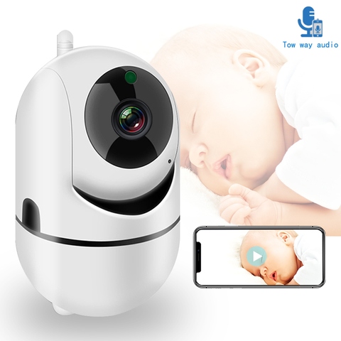 WiFi bébé moniteur avec caméra 1080P HD vidéo bébé dormir nounou Cam deux voies Audio Vision nocturne sécurité à domicile Babyphone caméra ► Photo 1/6