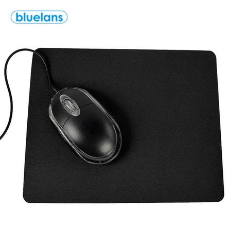 Tapis de souris antidérapant rectangulaire pour PC portable de jeu, 21.5x17.5cm, couleur unie, nouveau, prix d'usine, livraison directe ► Photo 1/6