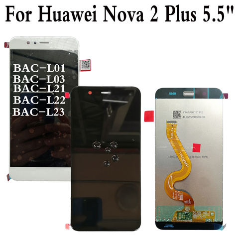 Shyueda – écran tactile LCD Original de 5.5 pouces, pour Huawei Nova 2 Plus BAC-L01 BAC-L03 BAC-L21 BAC-L22 BAC-L23 BAC-AL00 ► Photo 1/6