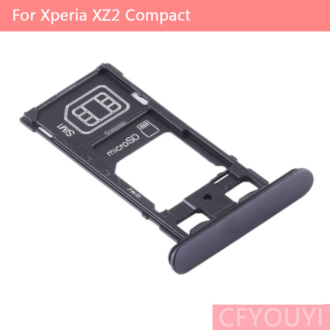 Plateau Compact double carte SIM avec fente pour Sony Xperia XZ2 ► Photo 1/5