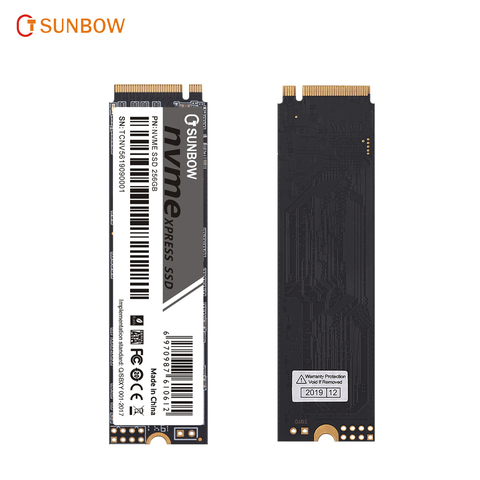 TCSUNBOW – disque dur interne NVMe SSD, M.2, avec capacité de 128 go, 256 go, 512 go, 2280 go, 1 to, pour ordinateur portable, MSI ► Photo 1/6