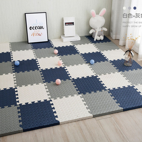 Tapis de Puzzle De bébé Tapis De Jeu Enfants Imbriqués L'exercice Carreaux Tapis Carrelage Jouets Tapis Tapis D'escalade Pad En Mousse EVA ► Photo 1/6