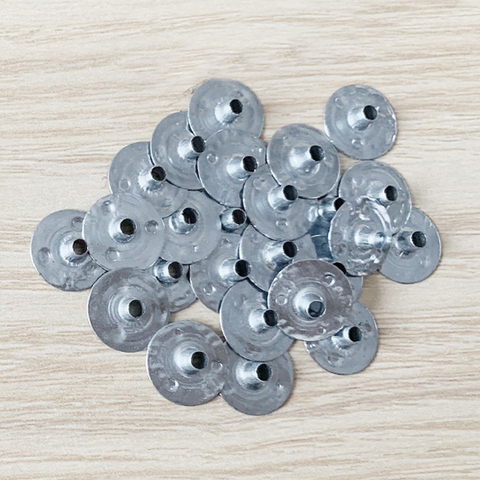 Mèches de support en métal pour bougie, 100 pièces, pour bricolage, fabrication de bougies, 12.5x2.5mm, Durable, fournitures de bougies ► Photo 1/6
