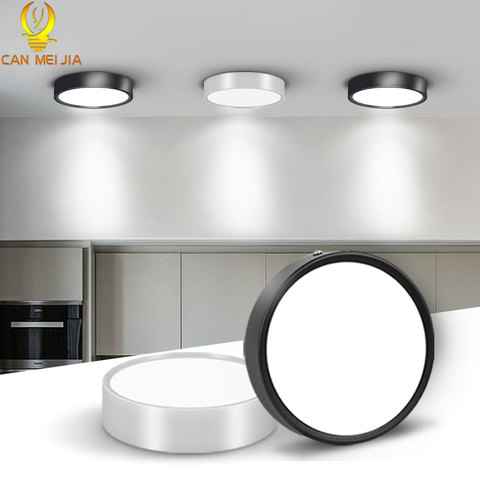 Surface Monté LED Downlights Led Spot Lampe 220V 110V 5/10/15/25W Spot Led Luminaire pour la Chambre À Coucher À La Maison ► Photo 1/6