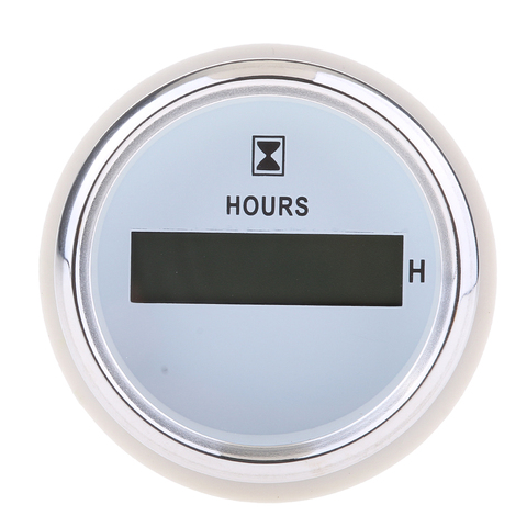 Jauge électrique de compteur horaire de 52mm imperméable pour le RV automatique de voiture Marine de bateau ► Photo 1/6